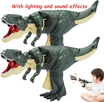 Детска декомпрессионная играчка-динозавър, творчески ръчни телескопични кутия люлки, играчки-динозаври, Коледни подаръци за деца
