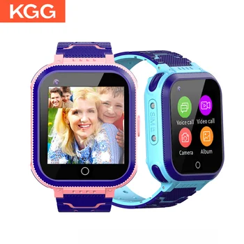 KGG 4G видео разговори Телефонни часовници Детски часовници на GPS тракера SOS Повикване Детски умен часовник Студентски умен часовник за Обратно Montior