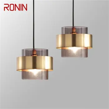 Окачен лампа RONIN Nordic, модерен прост led лампа, Декоративен За Дома, спални, Трапезария