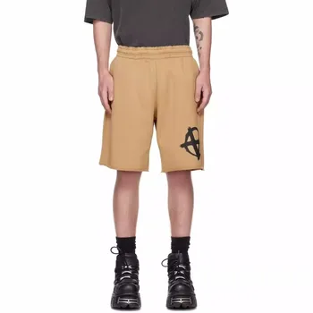 Шорти Vetements, летни мъжки къси панталони в нов стил, къси панталони с принтом икони анархия VETEMENTS