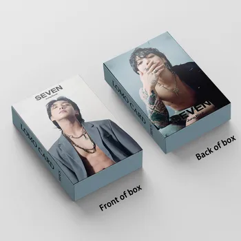 Новият албум на Kpop star idol Seven photo cards me myself Lomo-картички за студенти-фенове на коллекционируют HD-картички