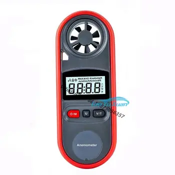 Интелигентен сензор 0,3-45 М/С, Цифрова Анемометр, измерване на скоростта на вятъра, ръчно термометър за въздух 