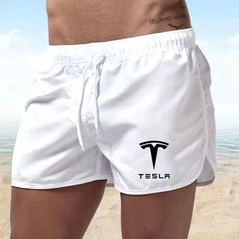 Мъжки Къси Панталони Tesla, Летни Бански-Боксерки, Секси Плажни Шорти За Сърф, Ультракороткие Разнообразни Бързо Съхнещи Спортни Шорти Голям Размер.