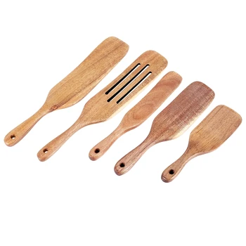 Комплект дървени плешки ръчно изработени Премиум-клас, Кухненски инструменти, Огнеупорни Антипригарный Шотландски набор от плешки