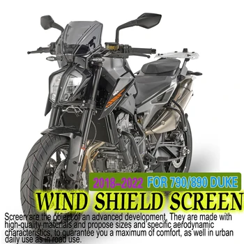 Новост За 890 Duke 790 Duke 2018 2019 2020 2021 2022 Аксесоари за мотоциклети Предното Стъкло Вятърна щит Дефлектор 790DUKE