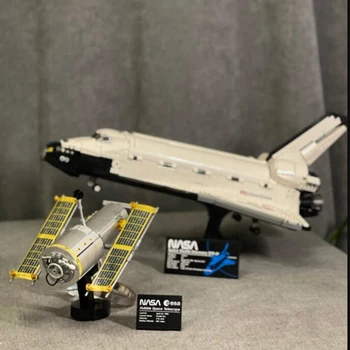 В наличност 10283 Модели на космически Совалката градивните елементи на Космическа агенция Discovery Bricks Креативни играчки за Коледни подаръци за деца