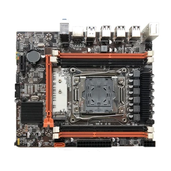 Дънна платка X99H за Intel LGA 2011-V3 всички серии на 2-Канален DDR3 RECC за M. 2 PCI-E X16 дънна Платка Поддържа 2678V3 269