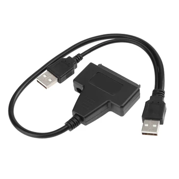 Адаптер USB 2.0 Sata 2,5-инчов кабел за конвертиране на твърд диск SSD