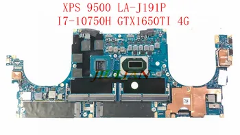 CN-0RHXRG 0RHXRG RHXRG За DELL XPS 9500 дънна Платка на лаптоп Mainboard LA-J191P I7-10750H GTX1650TI 4G В добро състояние