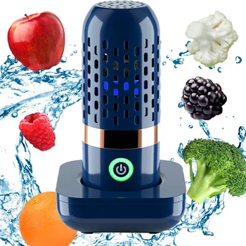 Преносимо средство за почистване на плодове и зеленчуци, на USB устройство за миене на плодове, Чисти хранителни продукти, машина за почистване на зеленчуци под формата на капсули