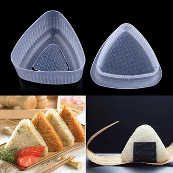Форма във вид на триъгълник, Суши, направи си сам, оризов топчета Онигири, преса за Bento, инструмент за вземане на мухъл