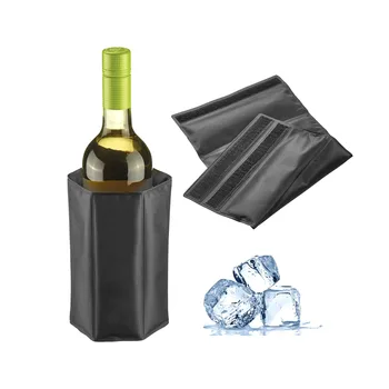 Ръкав за охлаждане на вино Незабавно охлаждане Не е необходимо лед Гел полагане на Изолационен ръкав за къмпинг