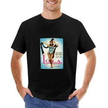ПЛАКАТ, тениска с изображение на Лолы, тениски за мъже, графика