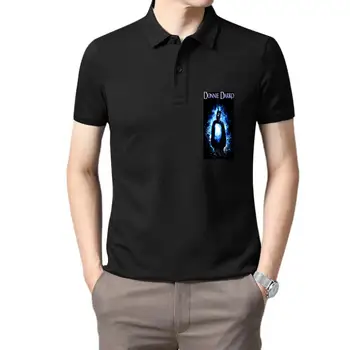 Мъжки облекла за голф Donnie Darko V2, плакат на филма, Джейк Джилленхола Dtg, черна тениска поло всички Размери за мъже