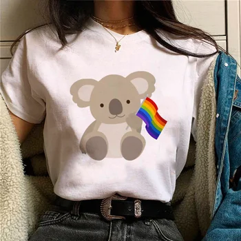 Тениска Pride Lgbt, дамски тениски с аниме, дамски дрехи, с аниме 2000-те години