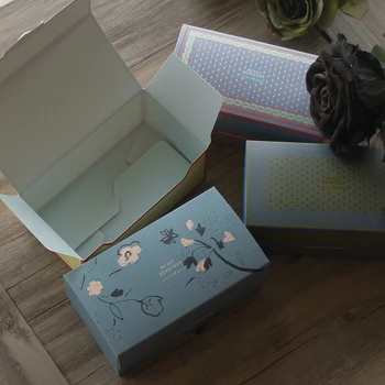 17x9,5x6,5 cm, 10 бр., Хартиена Кутия с Дълбок Цвят, Шоколадови Бонбони, Малко Опаковъчна хартия, Кутия за Подарък за Сватба, Рожден Ден