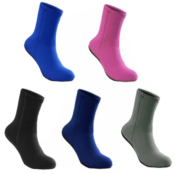 Зимните възрастни и 3 детски мм неопренови чорапи за гмуркане, мразоустойчив нескользящие Чорапи за подводен риболов, гмуркане с шнорхел, плуване на плажа