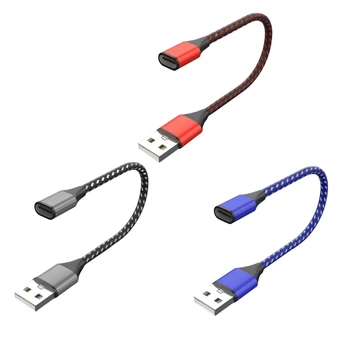 Адаптер USB 2.0 за свързване към конектора Type C 480 Мб/с за синхронизация на данни за преносими КОМПЮТРИ с разширяване на USB