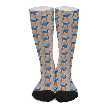 Чорапи Scottish Deerhound на плажа в Шотландия, дамски чорапи, мъжки чорапи