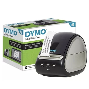 Принтер за етикети DYMO LW550 LabelWriter Turbo / Термоэтикеточная машина LW550 за отпечатване на етикети за пощенски пратки, баркод и много други неща, За дома и офиса