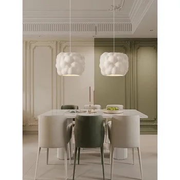 Полилей Led Art Окачен лампа Light Room Decor 2023 Нов Маса за Хранене Living Bar Френски Прост Дизайн на Лампа E27